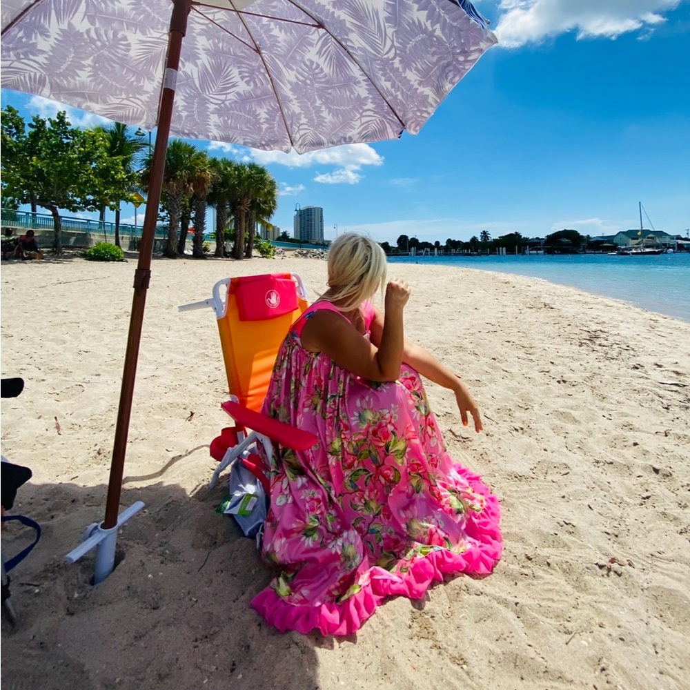 Pink dresses. Silk, very stylish, custom design dress.